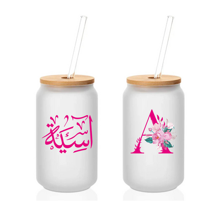 Custom Frosted Glass Tumbler