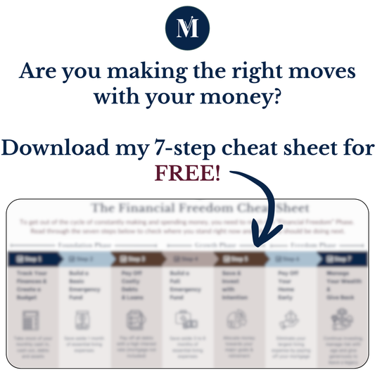 7-Step Money Cheat Sheet