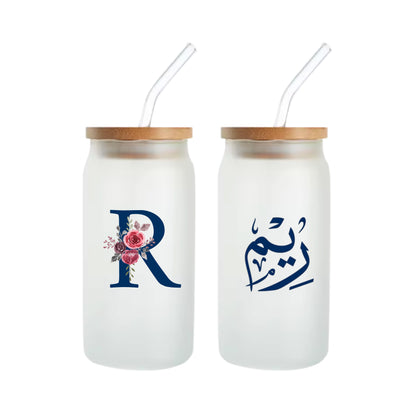 Custom Frosted Glass Tumbler