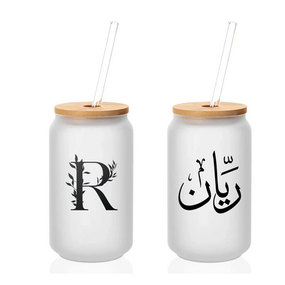 Custom Frosted Glass Tumbler