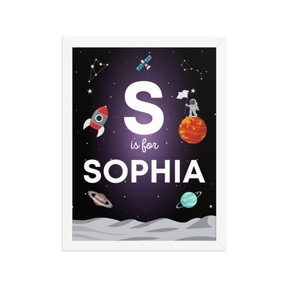 Little Astronauts Islamic Wall Art Collection - Blue