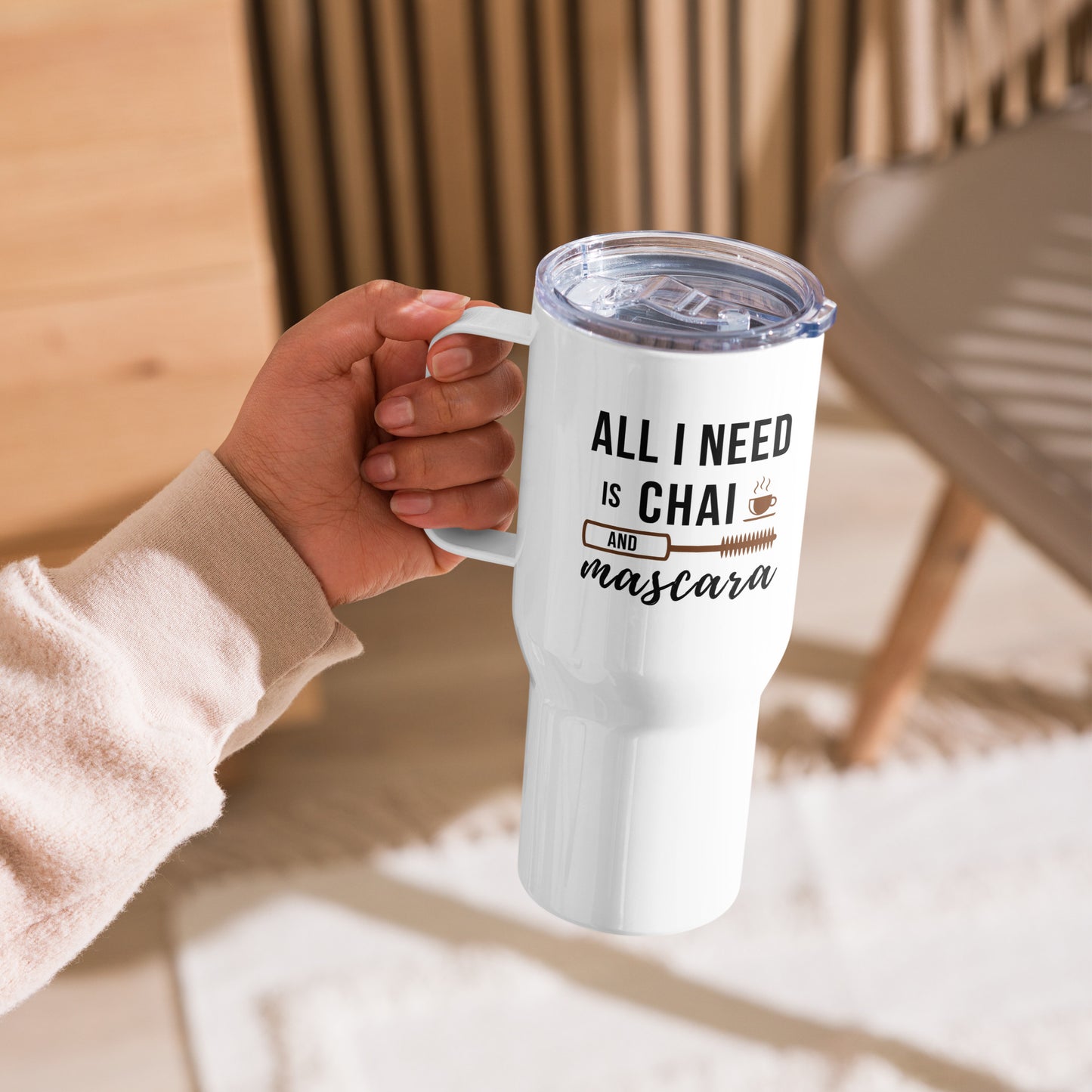 Tumbler with handle - Chai